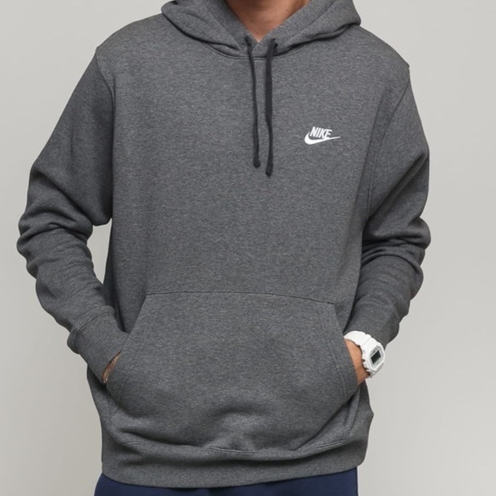 Grey men’s nike hoodie